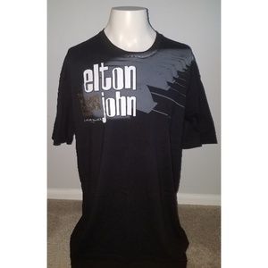 Elton John Million Dollar Piano Tour T-Shirt 2XL